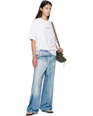 Acne Studios プリント トラウザーズ - サムネイル4