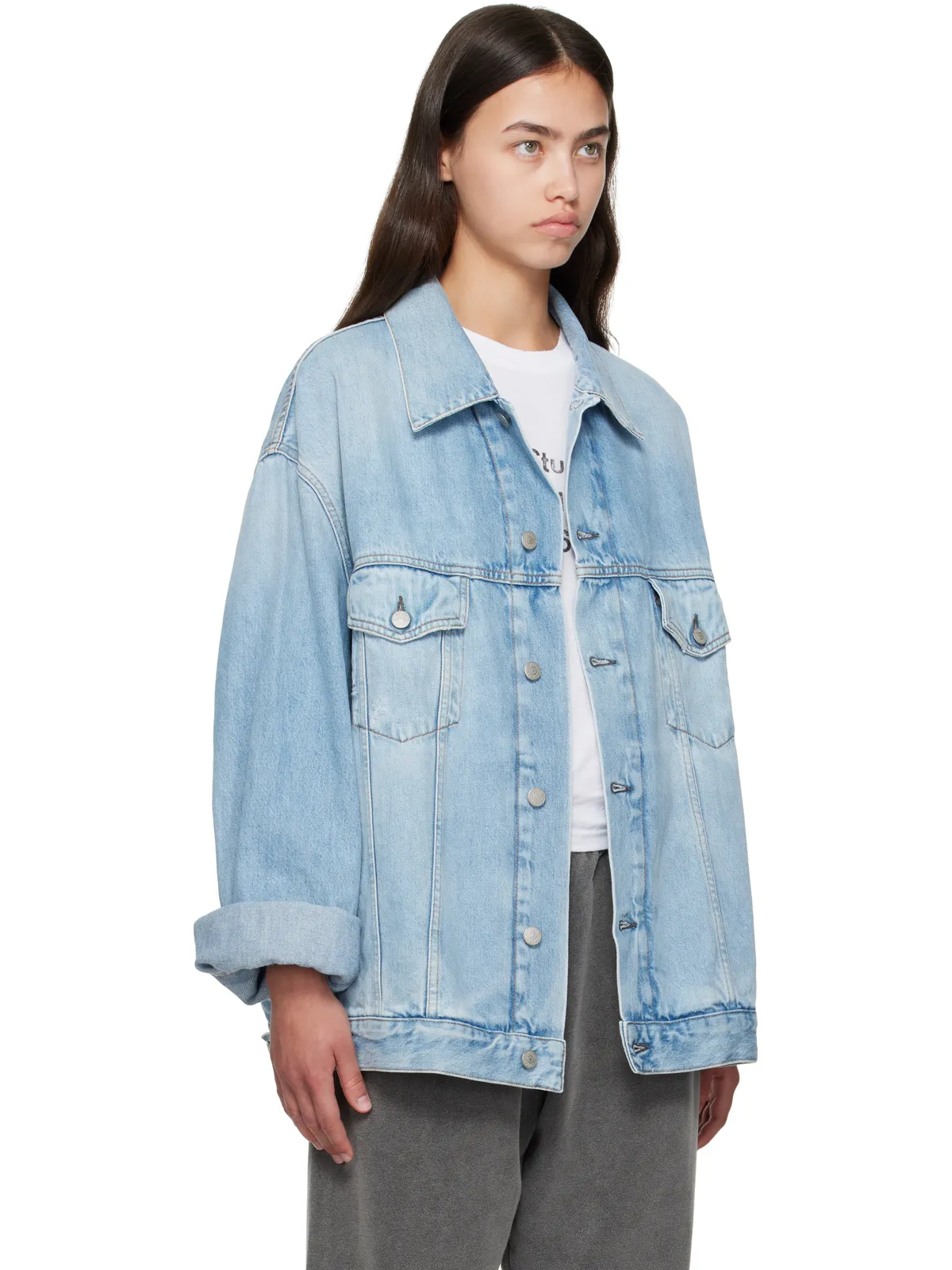 Acne Studios オーバーサイズ デニムジャケット - 画像2