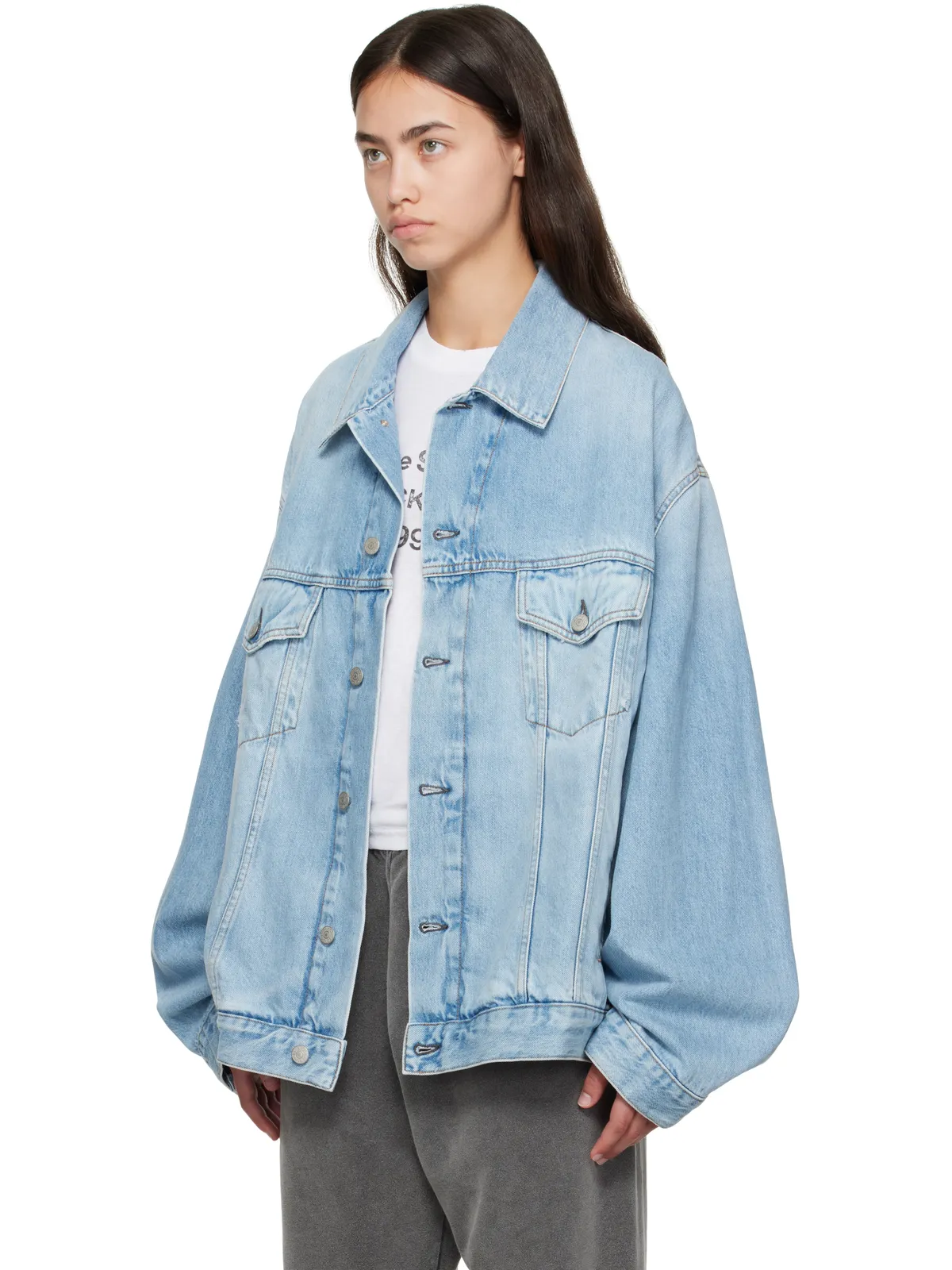 Acne Studios オーバーサイズ デニムジャケット - 画像4