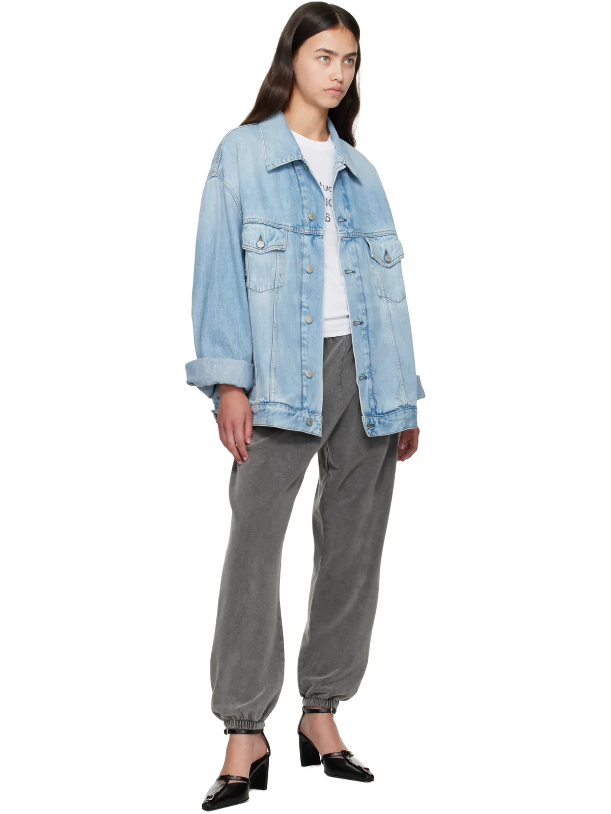 Acne Studios オーバーサイズ デニムジャケット - 画像5
