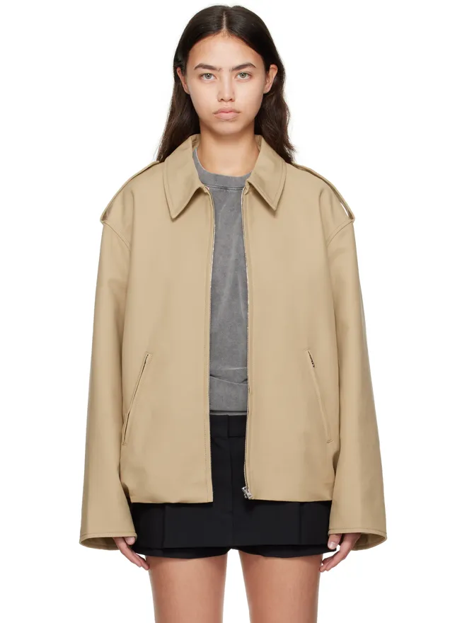 Acne Studios Acne Studios コットン サテン ジャケットの商品画像