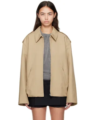 Acne Studios コットン サテン ジャケット - サムネイル1
