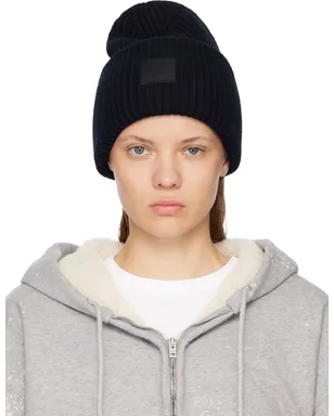 Acne Studios Large Face Logo ビーニー - サムネイル1