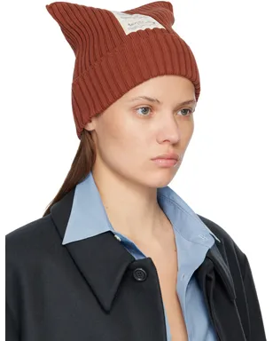 Acne Studios リブ ビーニー - サムネイル2