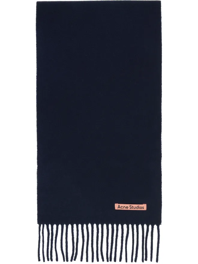 Acne Studios Acne Studios スキニー フリンジ ウール マフラーの商品画像