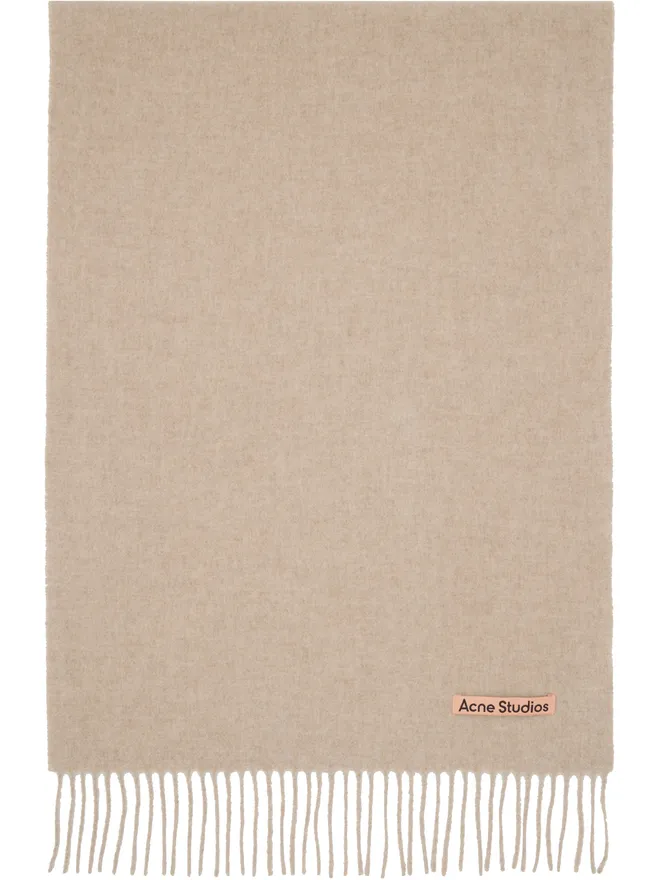 Acne Studios Acne Studios Narrow フリンジ ウール マフラーの商品画像