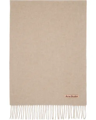 Acne Studios Narrow フリンジ ウール マフラー - サムネイル1