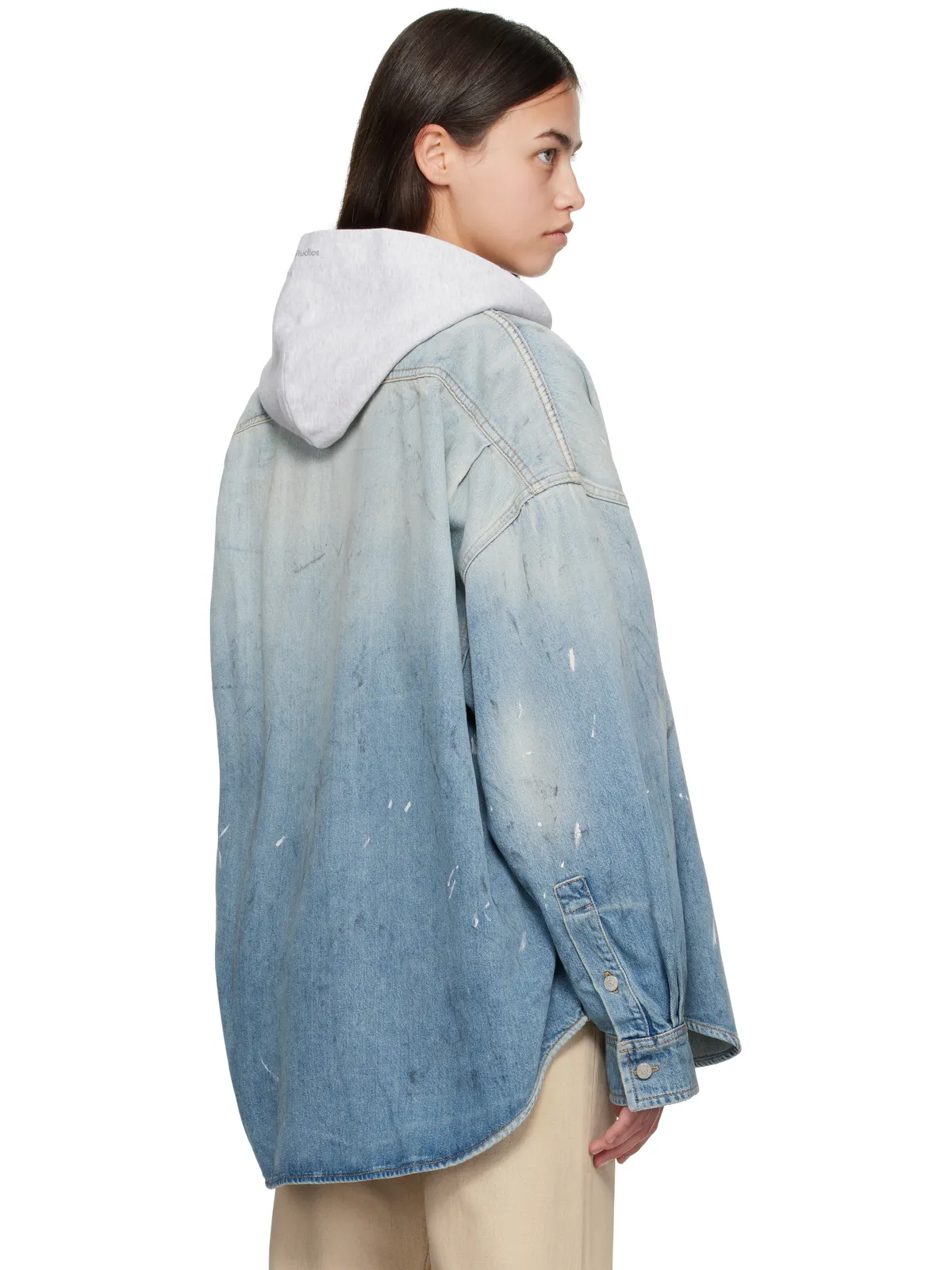 Acne Studios ボタンアップ デニムシャツ - 画像3