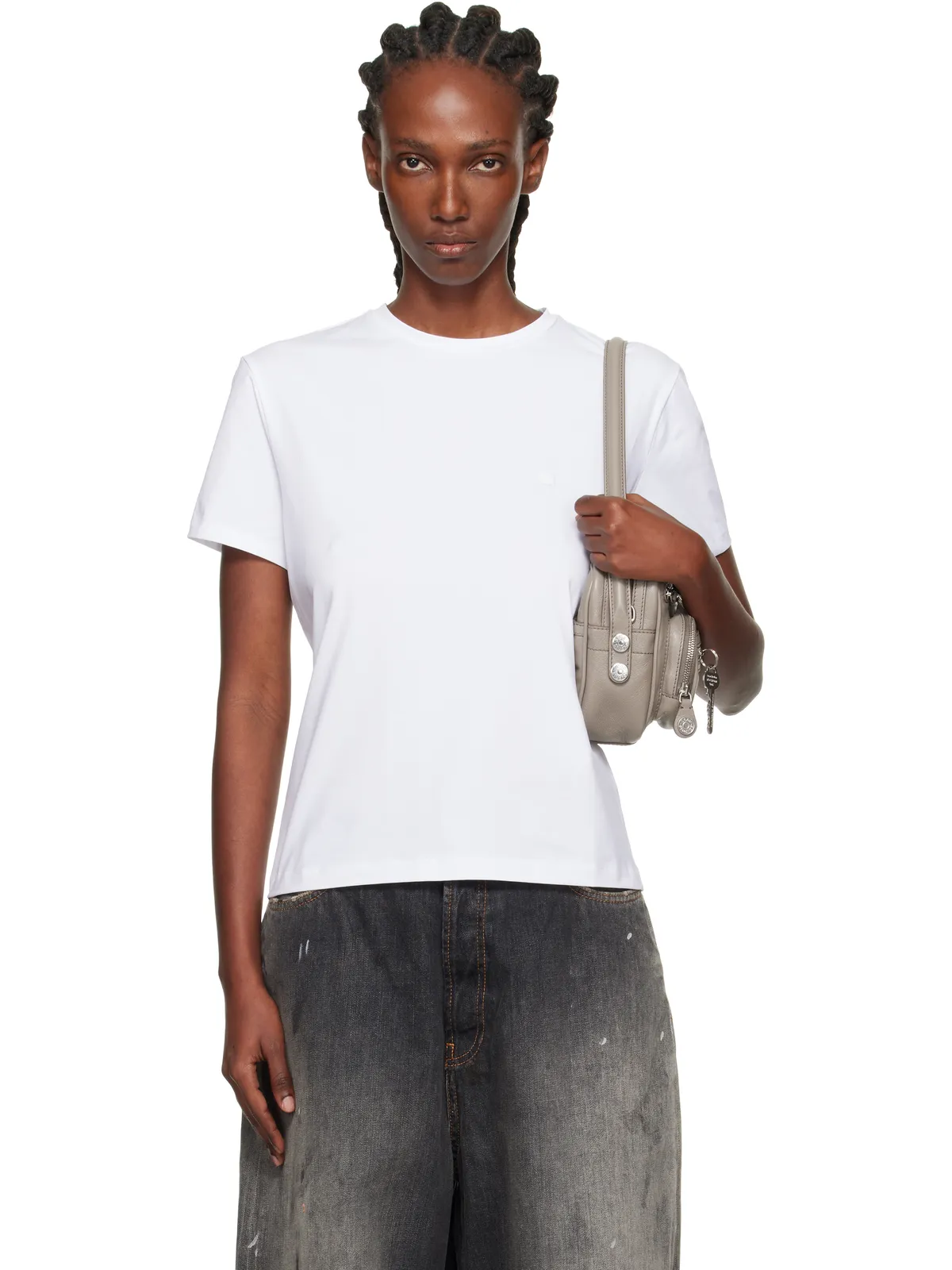 Acne Studios ロゴパッチ Tシャツ - 画像1
