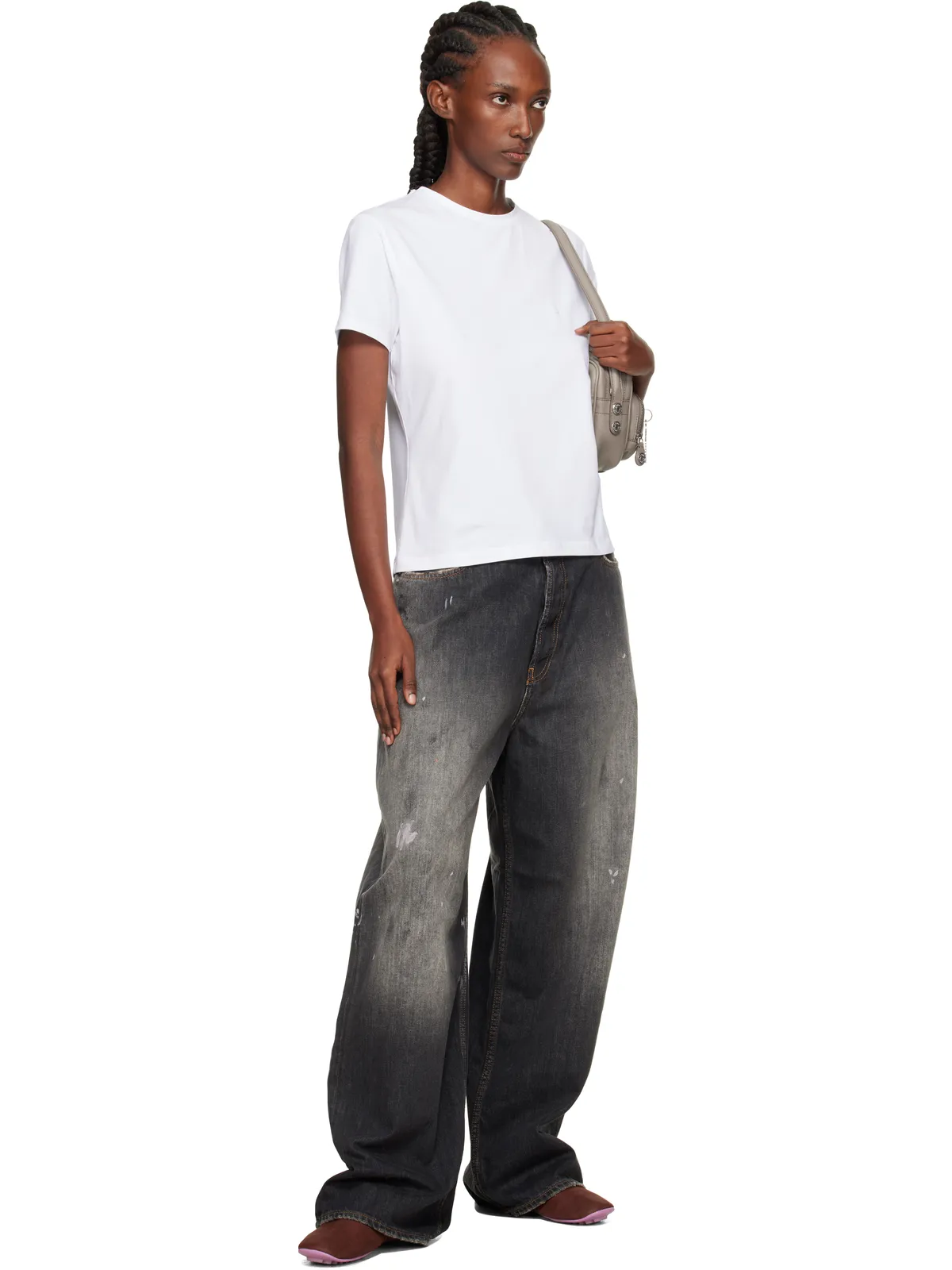 Acne Studios ロゴパッチ Tシャツ - 画像4