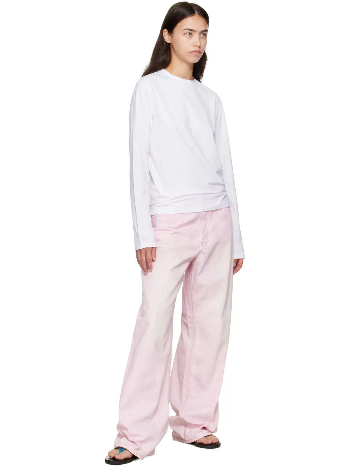 Acne Studios レギュラーフィット 長袖Tシャツ - 画像4