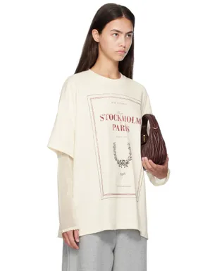 Acne Studios レイヤード プリントTシャツ - サムネイル2
