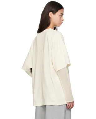 Acne Studios レイヤード プリントTシャツ - サムネイル3