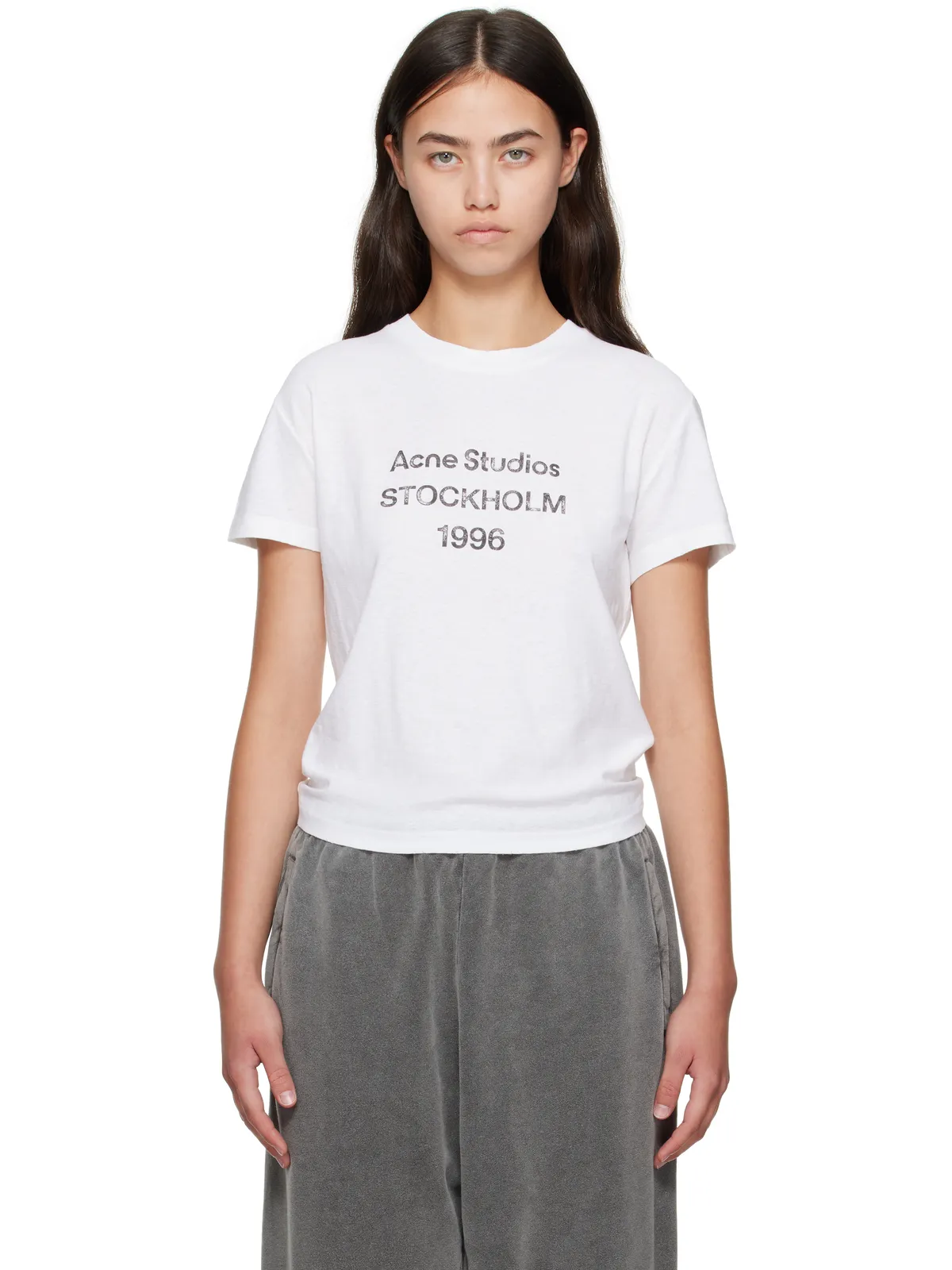 Acne Studios ロゴ Tシャツ - 画像1