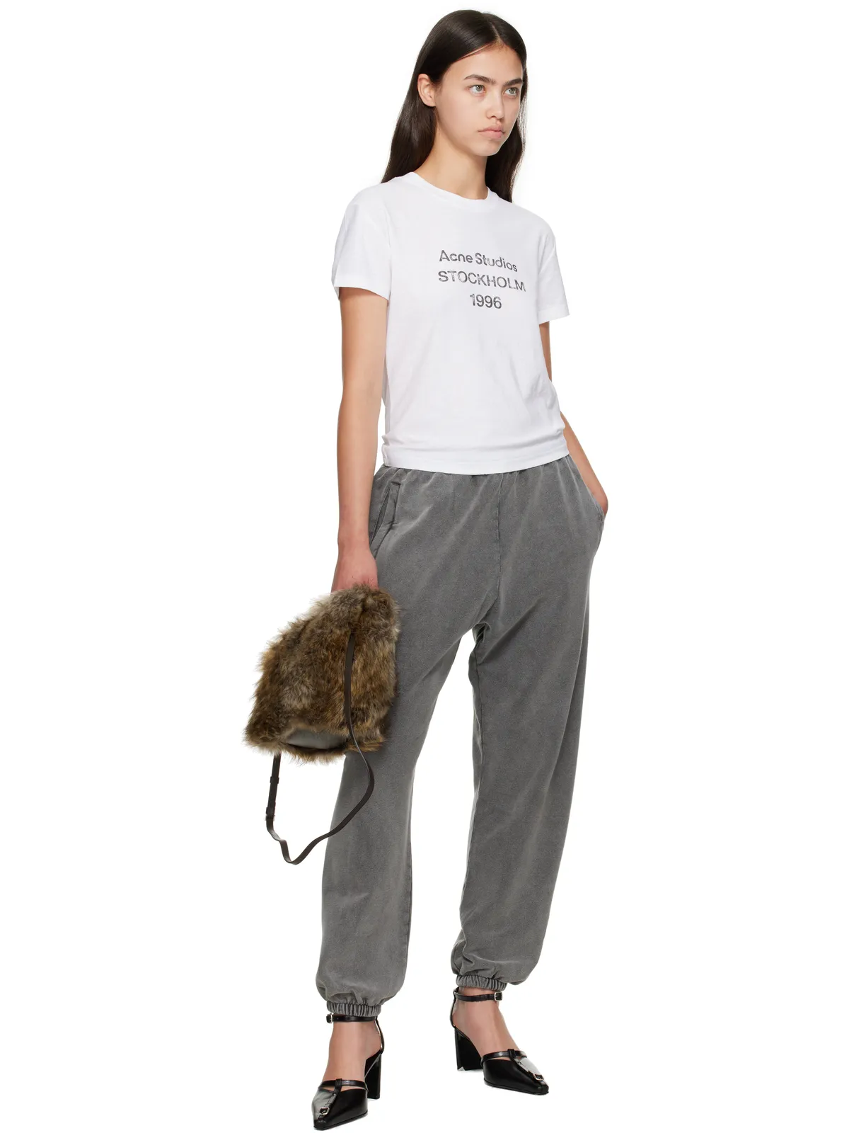 Acne Studios ロゴ Tシャツ - 画像4