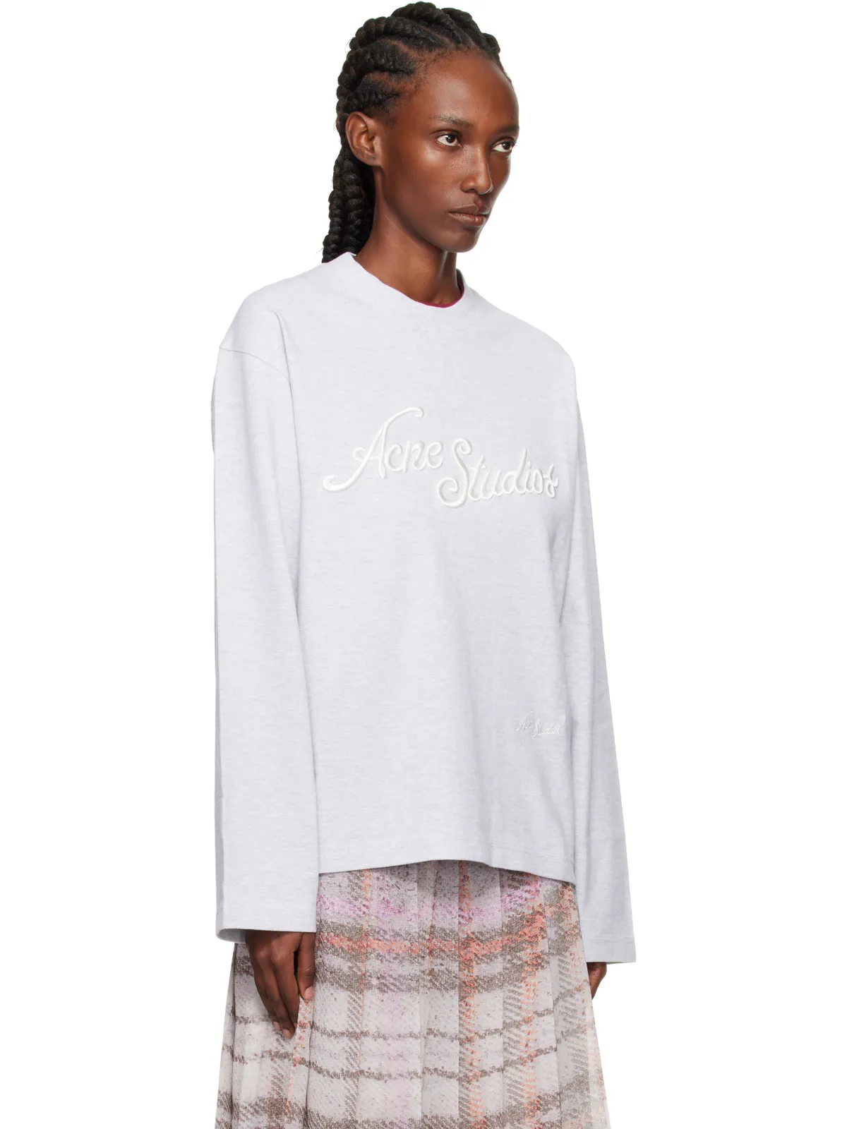 Acne Studios ロゴ刺繍 Tシャツ - 画像2