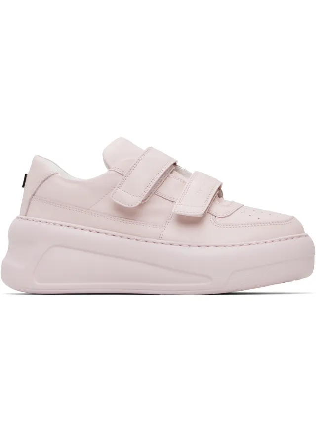 Acne Studios Acne Studios ベルクロストラップ プラットフォーム スニーカーの商品画像