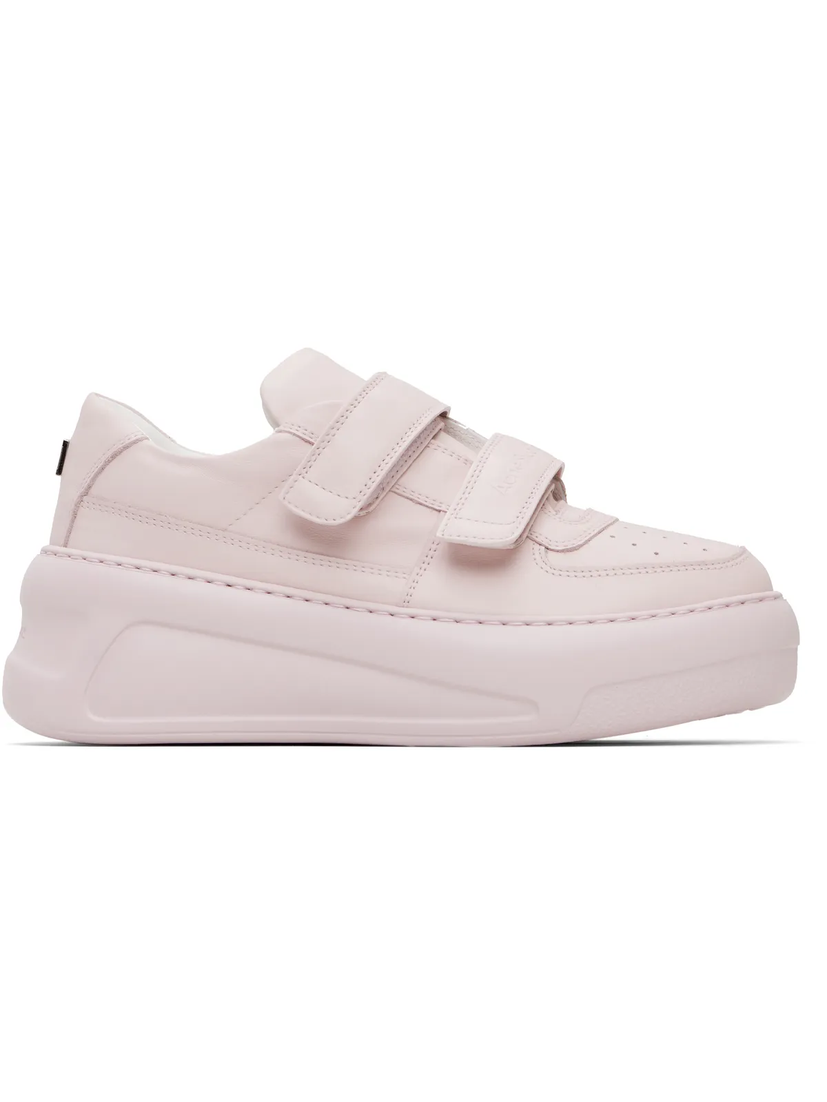 Acne Studios ベルクロストラップ プラットフォーム スニーカー - 画像1