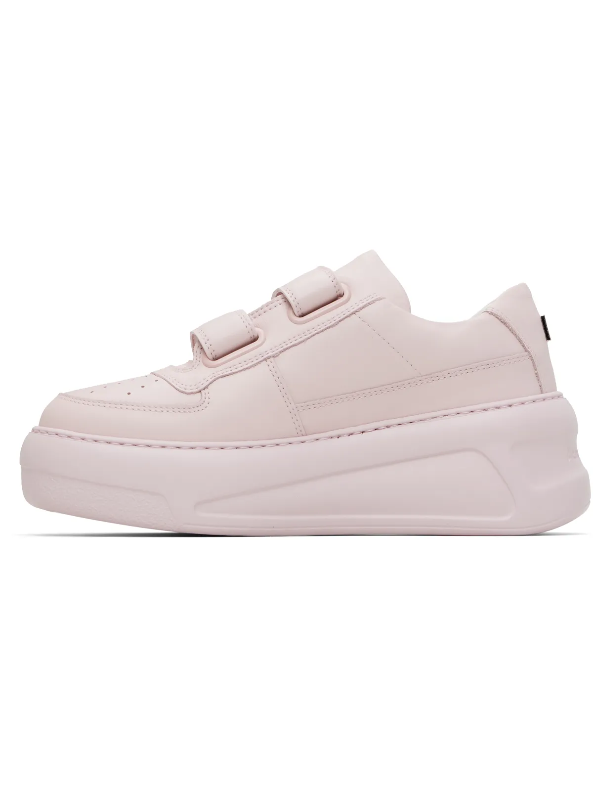 Acne Studios ベルクロストラップ プラットフォーム スニーカー - 画像3