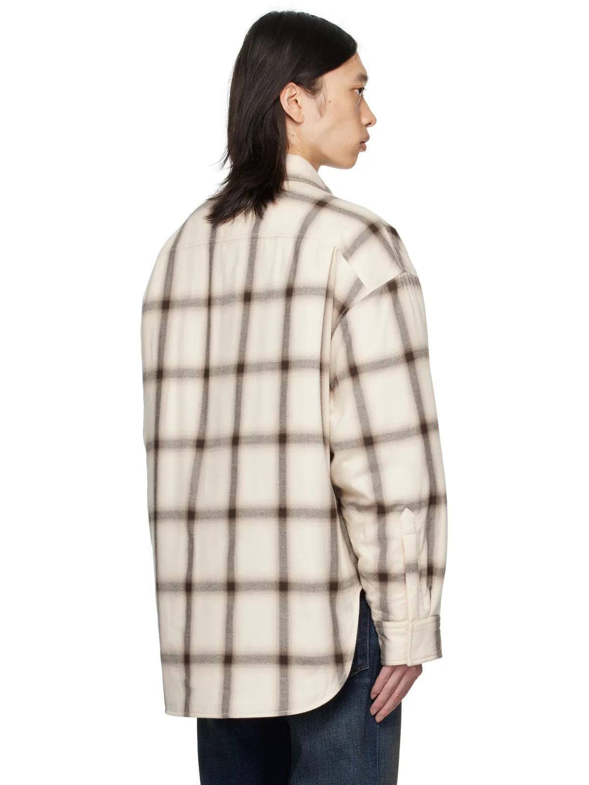 Acne Studios フランネル ボタンアップ オーバーシャツ - 画像3