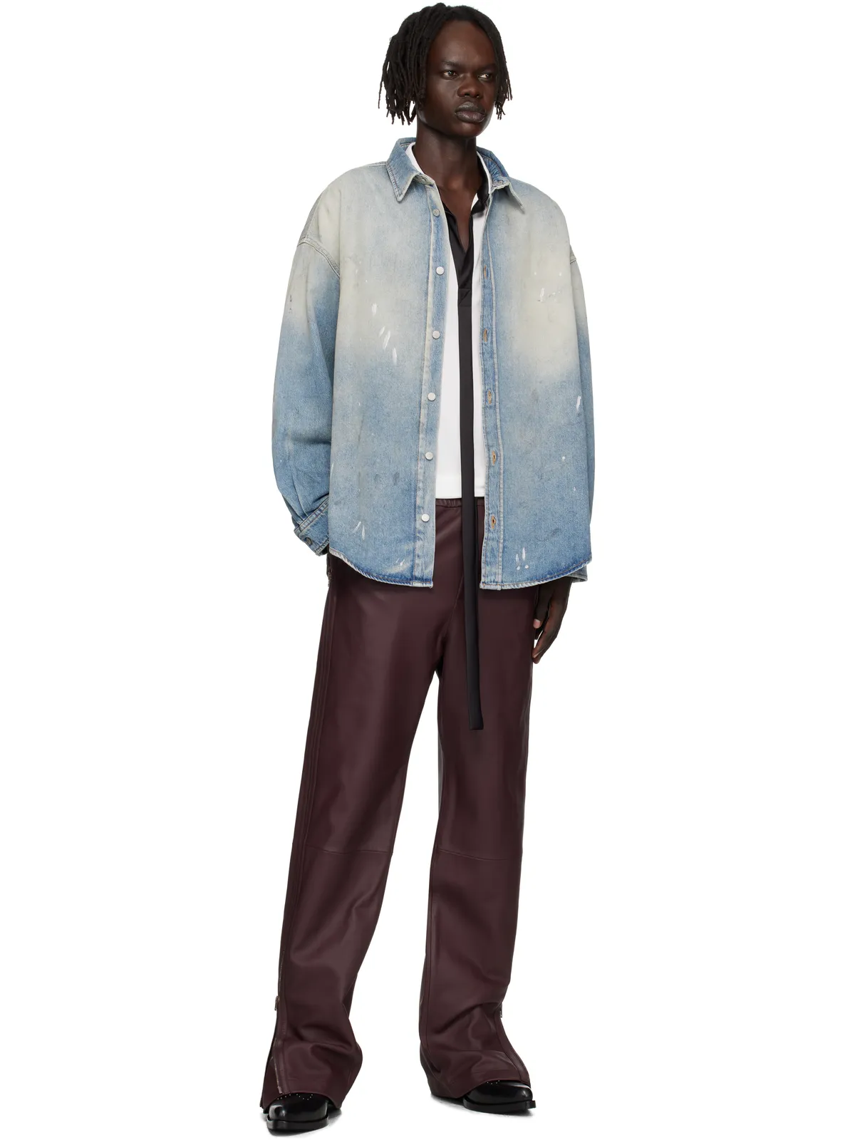 Acne Studios ボタンアップ デニムシャツ - 画像4