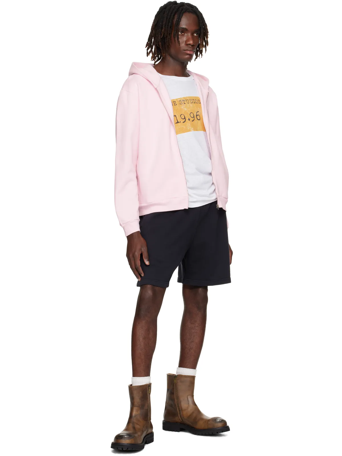 Acne Studios フリース ショートパンツ - 画像4