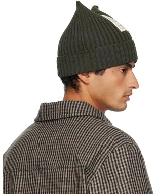 Acne Studios Ribbed スクエア ビーニー - サムネイル3