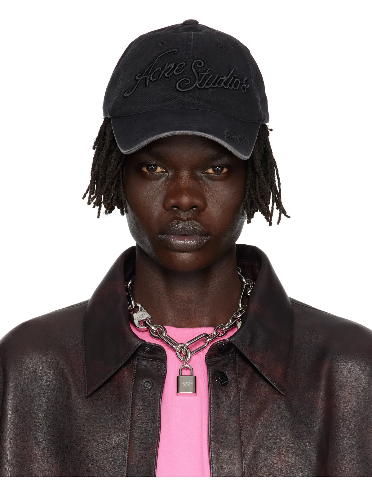 Acne Studios ロゴ キャップ - 画像1