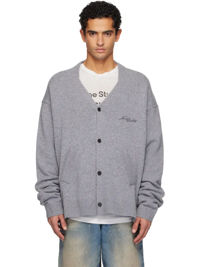 Acne Studios Acne Studios ウール Vネックカーディガンの商品画像