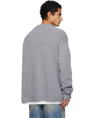 Acne Studios ウール Vネックカーディガン - サムネイル3