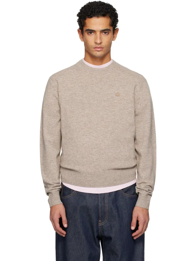 Acne Studios Acne Studios ヤクウール クルーネックセーターの商品画像