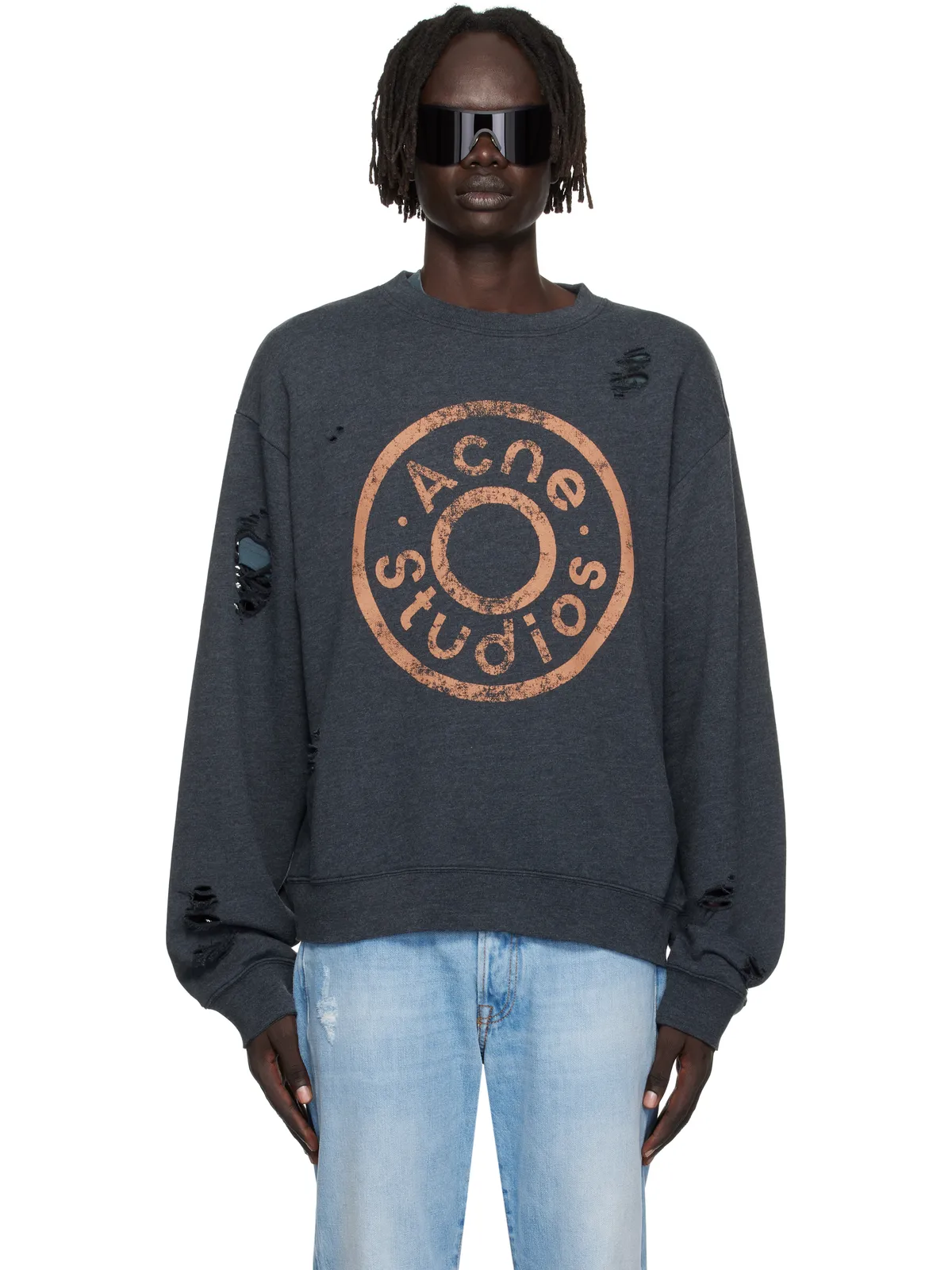Acne Studios ロゴプリント スウェットシャツ - 画像1