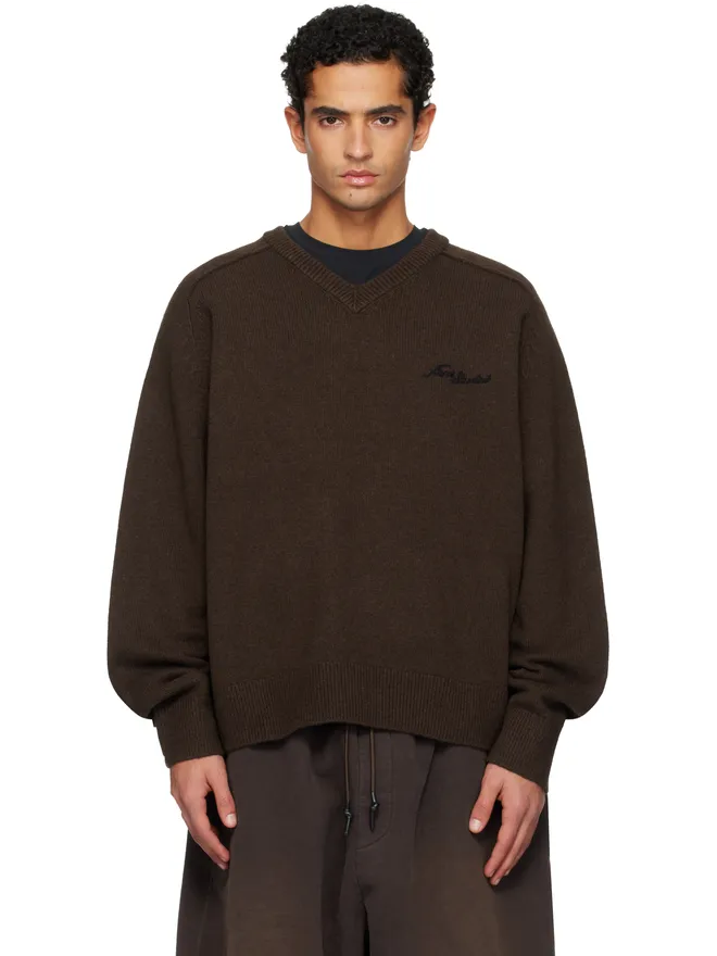 Acne Studios Acne Studios ウール Vネックセーターの商品画像