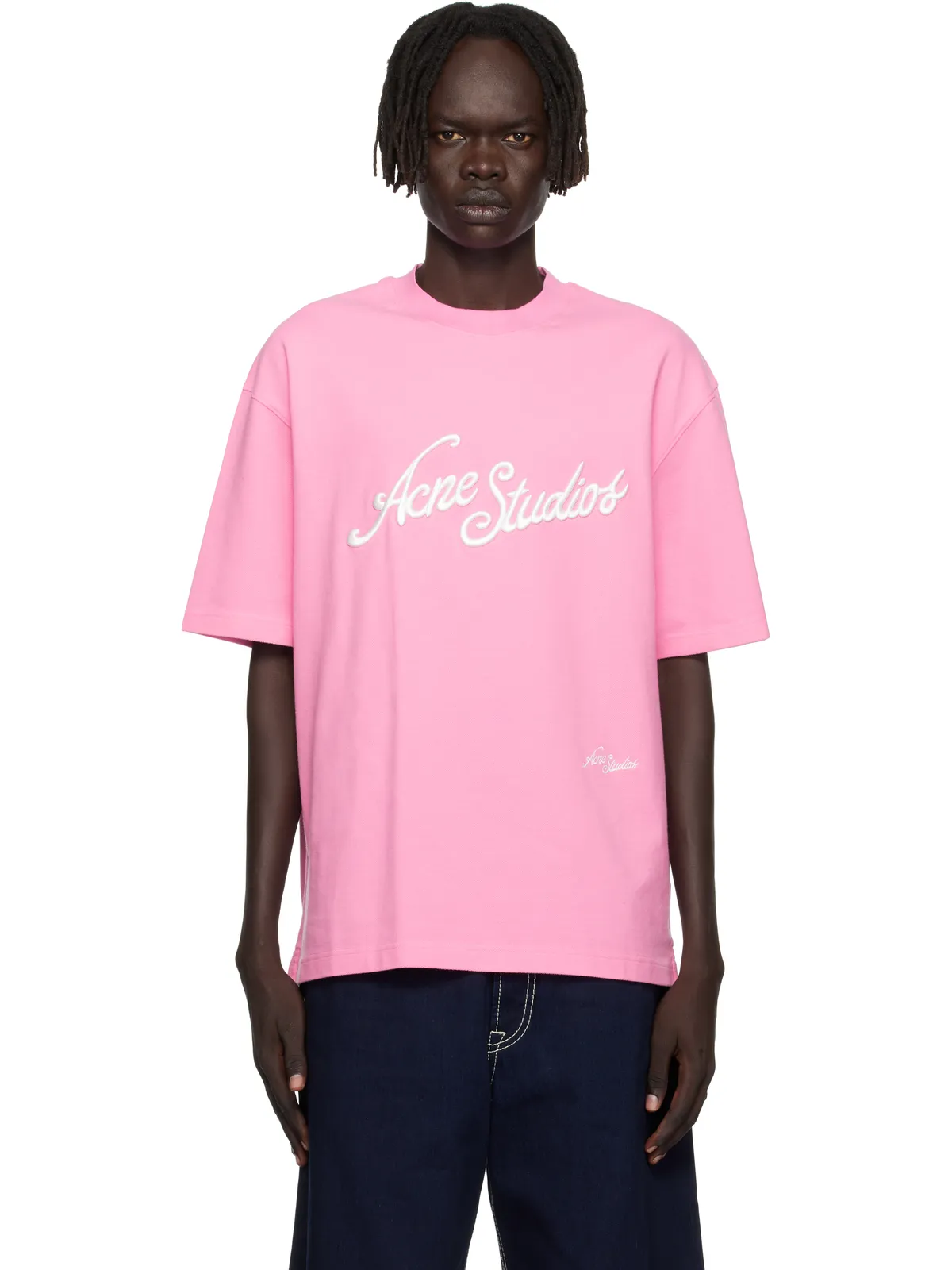Acne Studios ロゴ リラックスフィット Tシャツ - 画像1