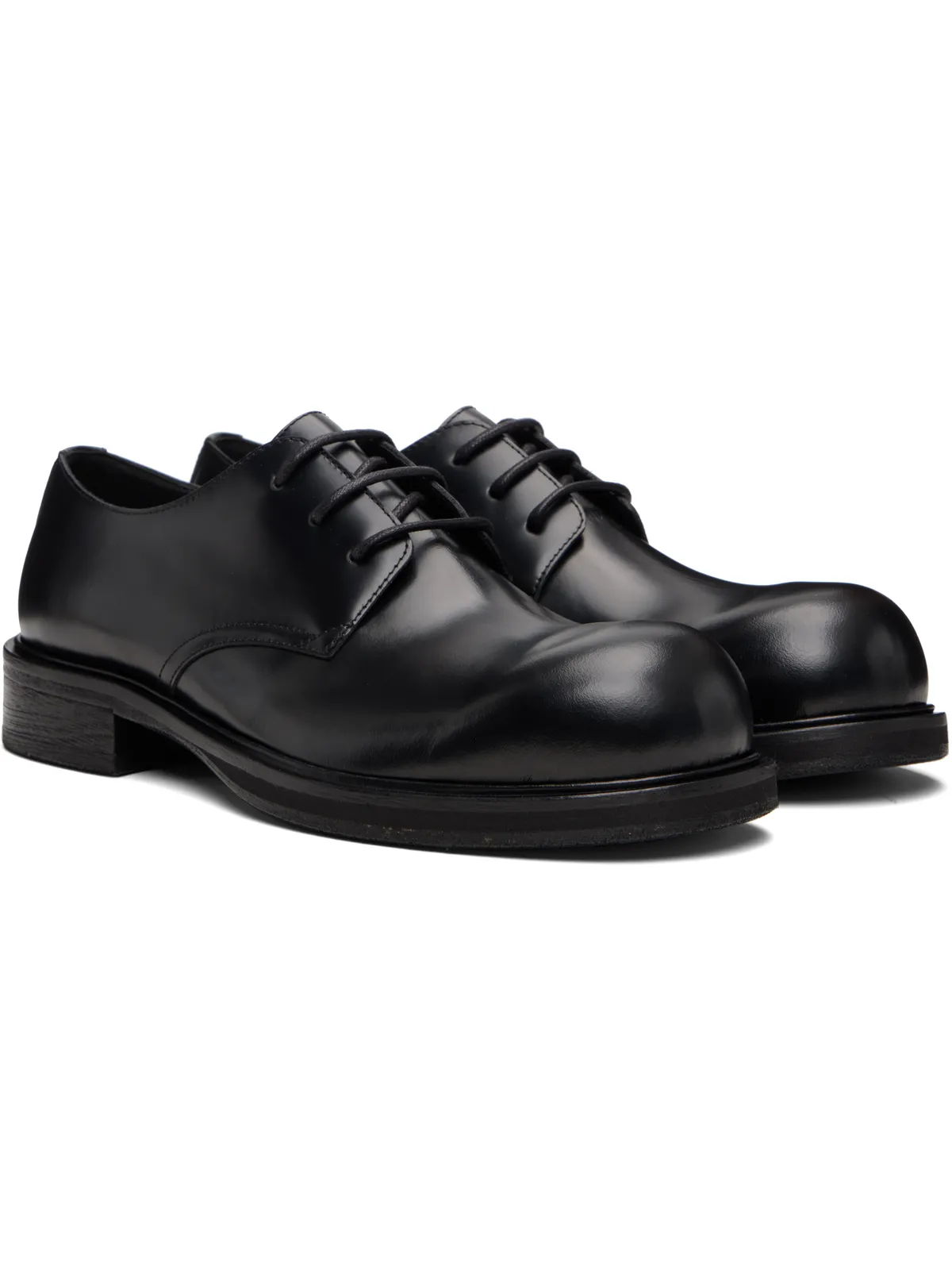 Acne Studios レザー レースアップダービー - 画像4