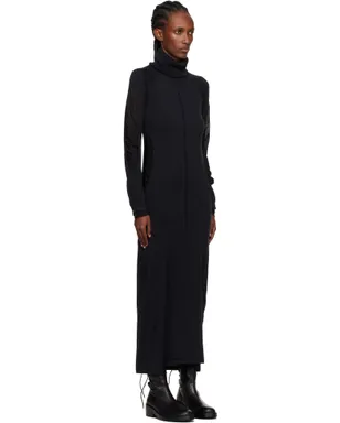 Y-3 'Y-3 Hooded Knit' マキシワンピース - サムネイル2