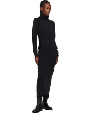 Y-3 'Y-3 Hooded Knit' マキシワンピース - サムネイル4