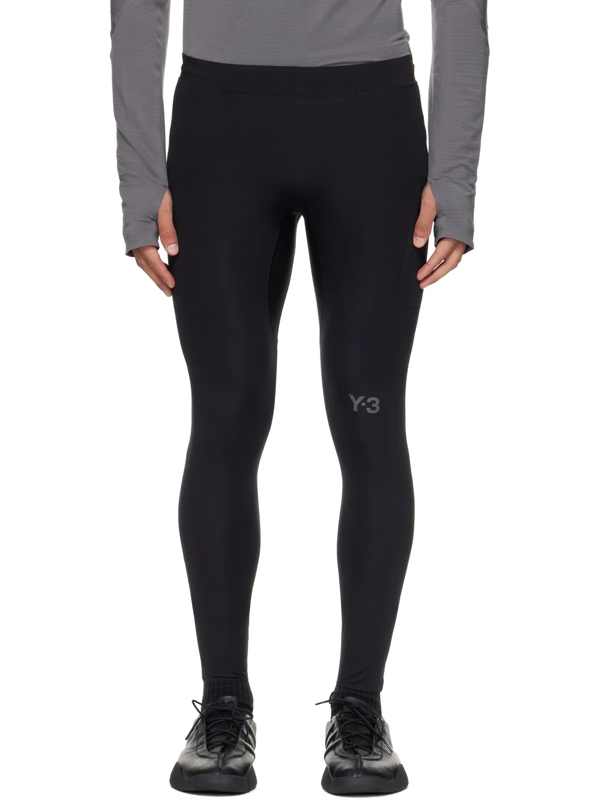 Y-3 Running レギンス - 画像1
