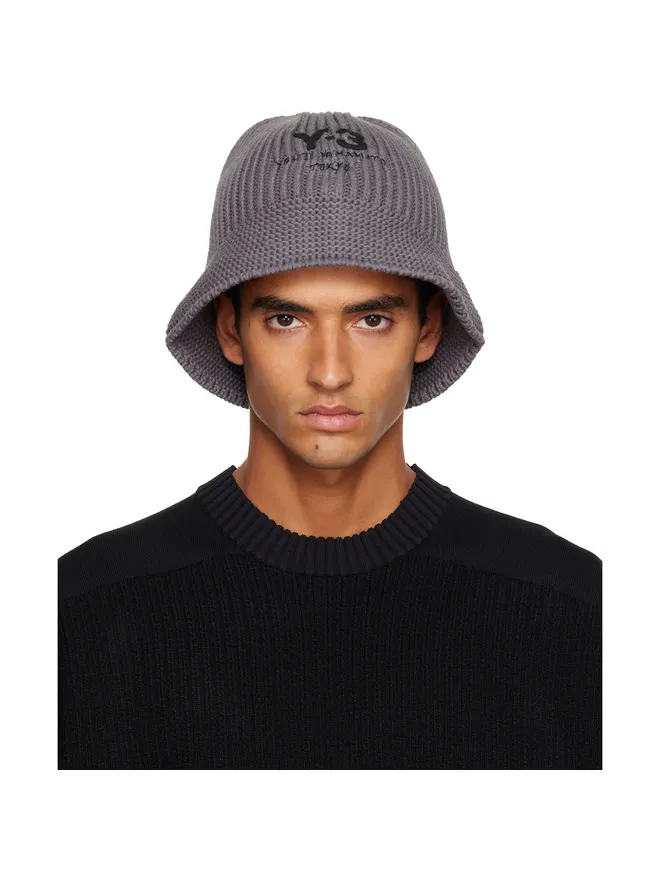 Y-3 Y-3 Heritage ニット バケットハットの商品画像
