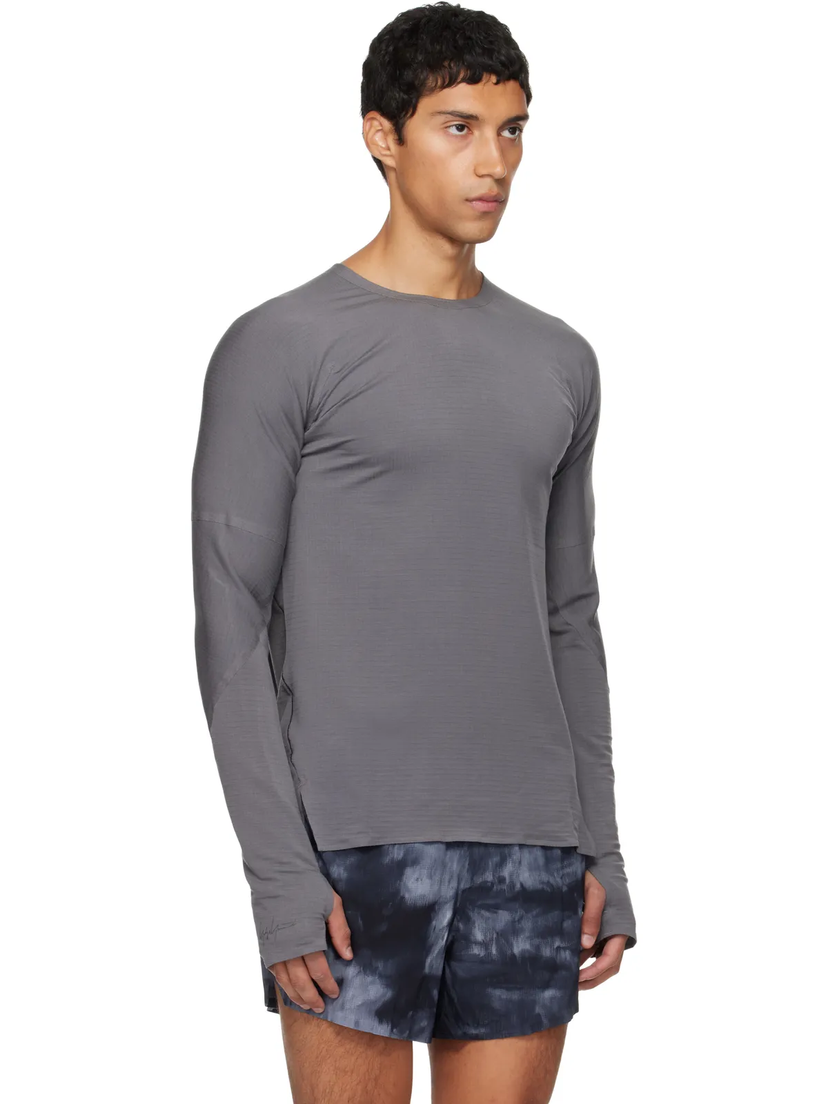 Y-3 Running 長袖Tシャツ - 画像2