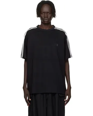 Y-3 Short Sleeve 3-Stripes Tシャツ - サムネイル1