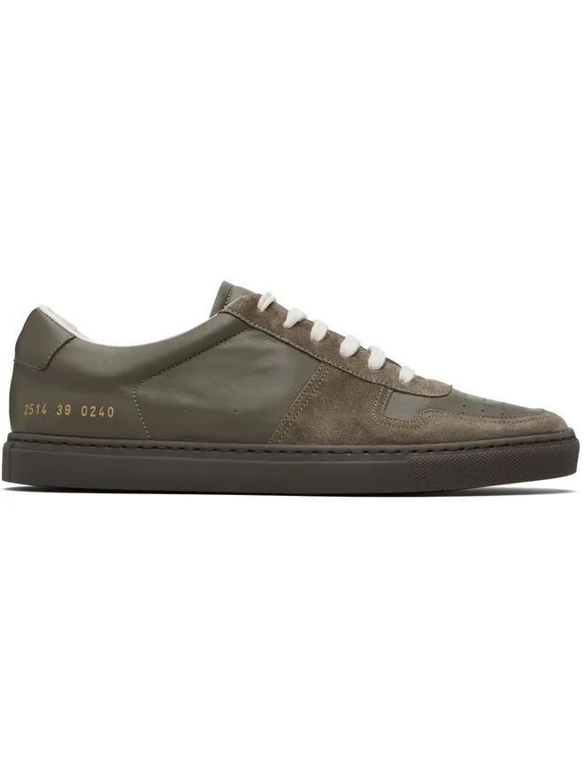 Common Projects Common Projects BBall Slim ブラウン ガムソール スニーカーの商品画像