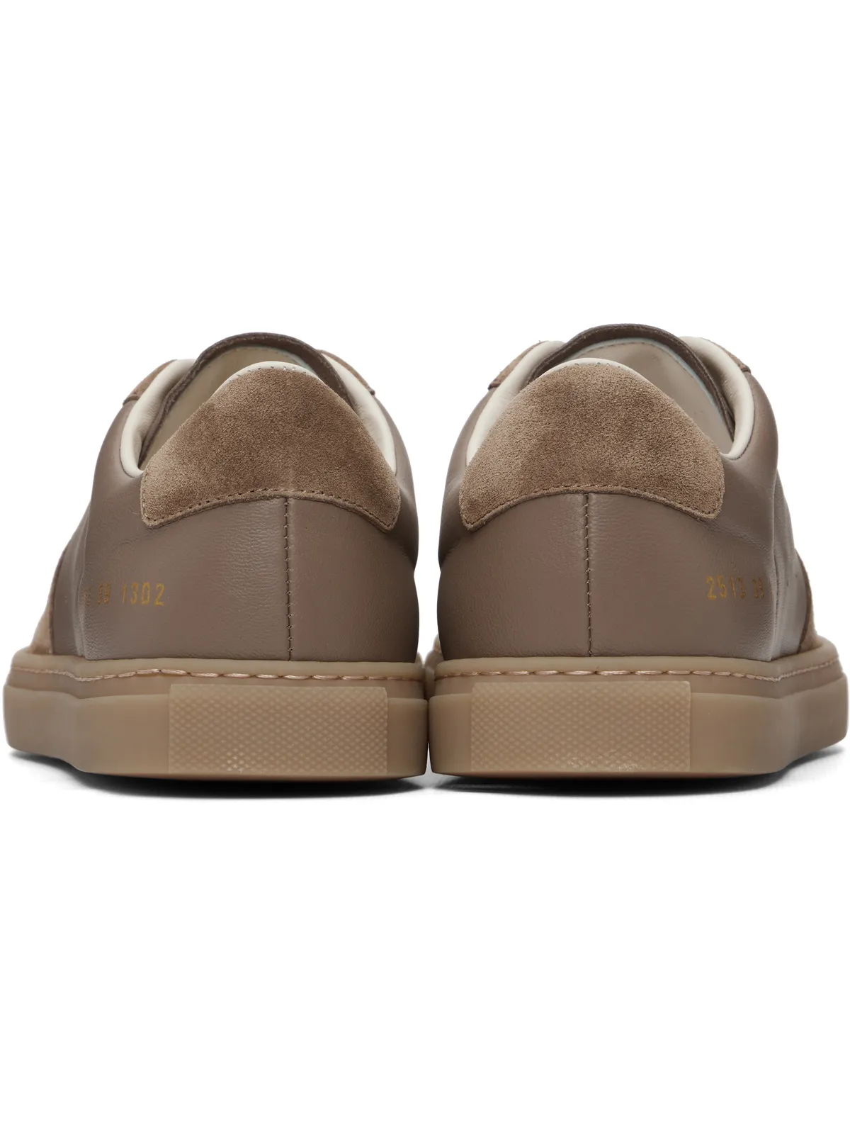 Common Projects BBall Slim ガムソール スニーカー - 画像2