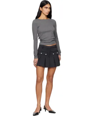 Ganni プリーツ ミニスカート - サムネイル4