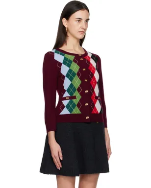 Ganni Check カーディガン - サムネイル2