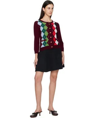 Ganni Check カーディガン - サムネイル4