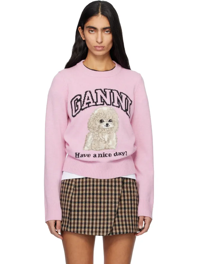 Ganni Ganni Poodle セーターの商品画像