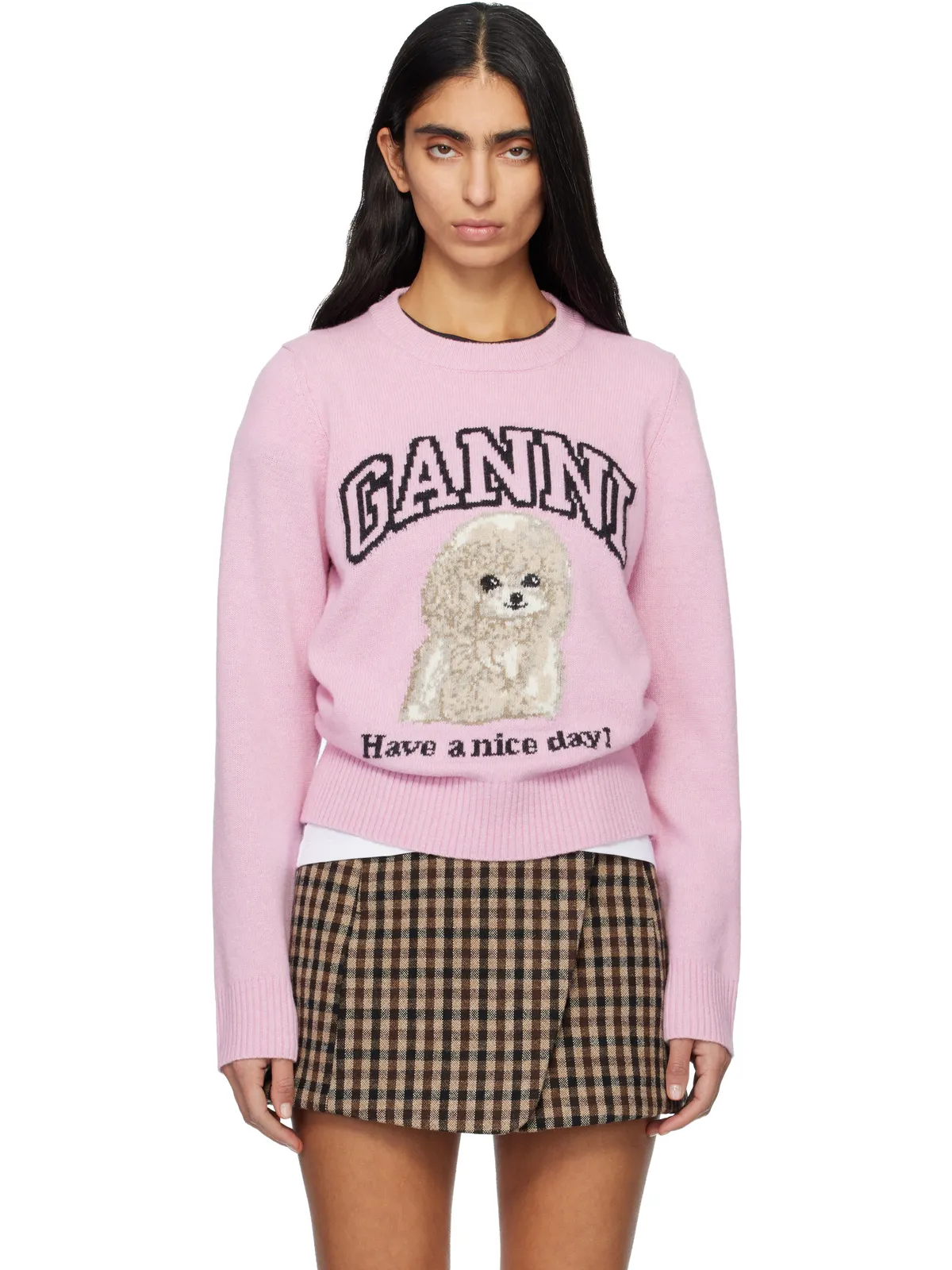 Ganni Poodle セーター - 画像1