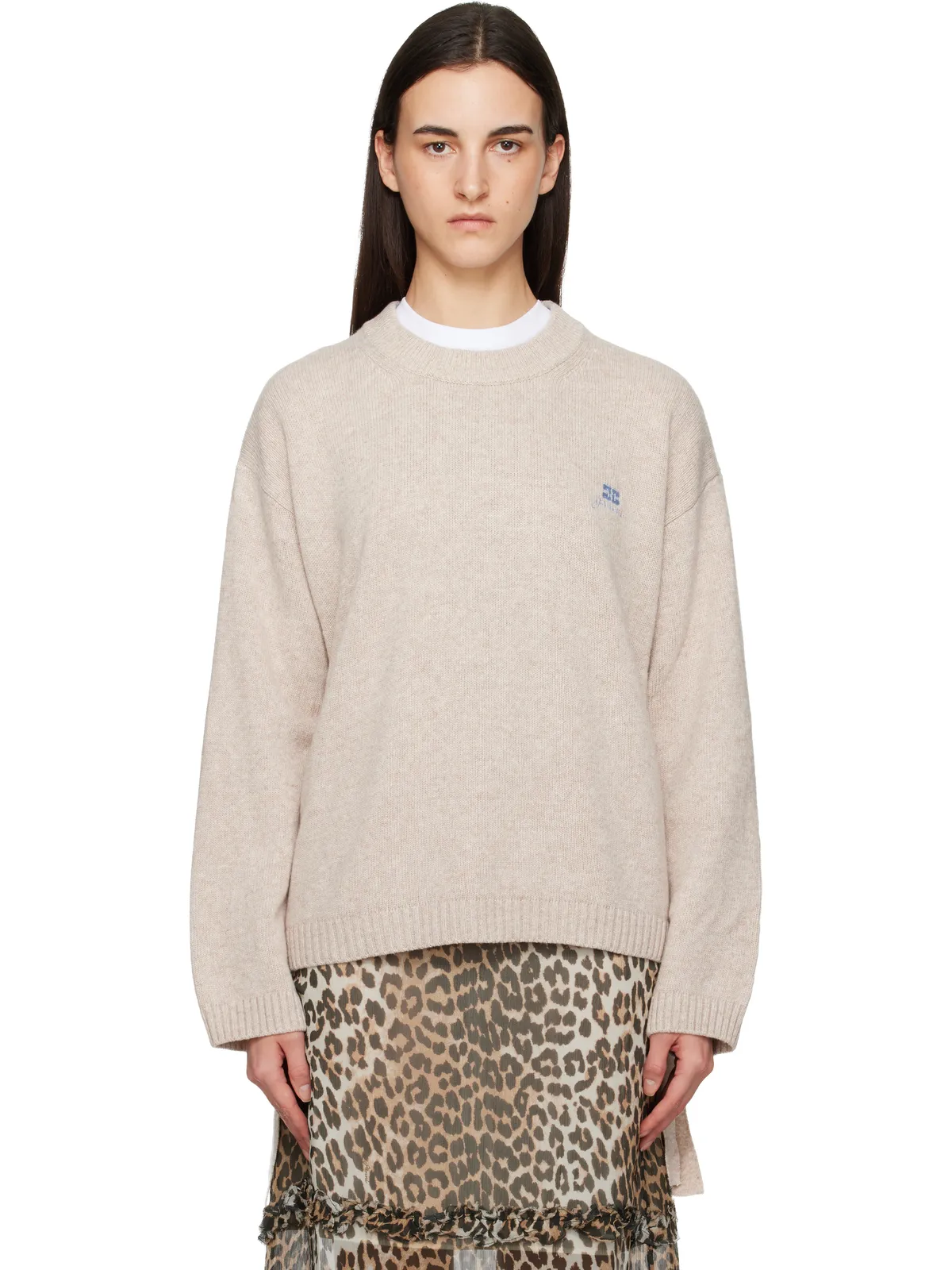 Ganni Wool Mix Jumper セーター - 画像1