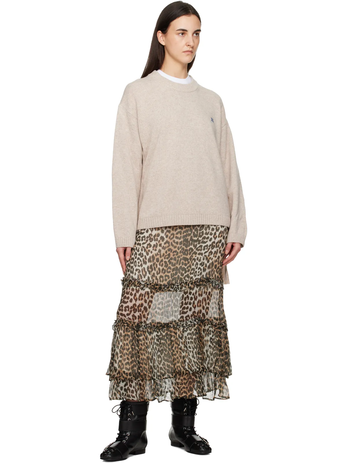 Ganni Wool Mix Jumper セーター - 画像4